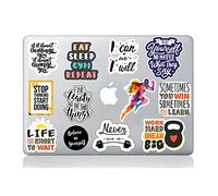 Motivational Laptop Stickerbomb Stickers Sport Gym Kick Ass Graffiti Laptop Skin Skateboard Vinyl Decals pop Art Decals Assorted Stickers Pack Fridge Patches Apple MacBook iPhone Compatible