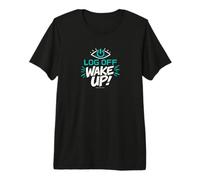 Motivational Log Off Wake Up and Live Life Beyond Screens Premium T-Shirt