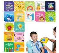 Motivational Lunch Notes for Kids, Inspirational Affirmation Cards - Encouragement Notes for Kids Affirmation | Positive Affirmations Cards, Lunch Box, Appunt