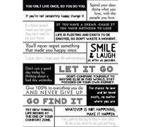 Motivational Manifesto Advice Typography Grid Large Wall Art Print