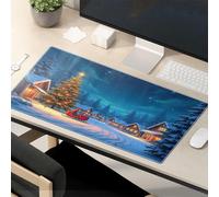 Motivational Mouse Pad Christmas Eve In The Snowy Village Mouse Pad Funny Office Supplies Funny Mouse Pads For Work