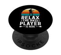 motivational music design for bass PopSockets Adhesive PopGrip