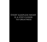 Motivational Notebook For Student Every sleepless night : Perfect As A Gift For A Student Of Architecture For Schools: Blank Paper Notebook Sketchbook For Students And Teachers
