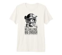 Motivational Perseverance Apparel - Football Helmet Mouse Premium T-Shirt
