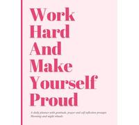 Motivational Pink Planner And Self Reflection Journal: With Todo List, Gratitude, Prayer, Goals, And Self Improvement Prompts - Large Size 8.5 x 11 Inches