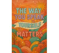 Motivational Poster Featuring Positive Self-Talk Message and Vibrant Landscape - Elegant Motivational Speech Poster A4 Wall Art for Daily Inspiration in Home Office or Personal Growth Space
