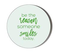 MOTIVATIONAL QUOTE - BE THE REASON SOMEONE SMILES TODAY 38mm Round Fridge Magnet