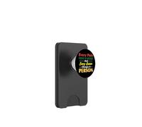 Motivational Quote Empowerment Every Pain Gives A Lesson PopSockets PopWallet for MagSafe