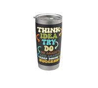 Motivational Quote Motivation Success Inspiration Mindset Stainless Steel Insulated Tumbler