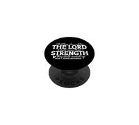 Motivational Quote Wings Like Eagles Faith Strength Design PopSockets Adhesive PopGrip