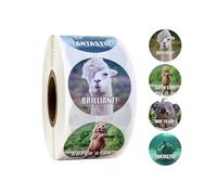 Motivational Stickers - 500pcs/roll Inspirational Words Decals with Positive Messages | for Students, Planners, Notebooks, Albums, School Projects or Personal Use