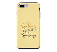 Motivational Sunflower Floral Self-Growth, Positive Mindset Case for iPhone 7 Plus/8 Plus