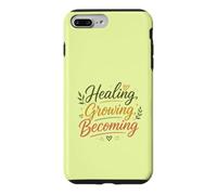 Motivational Sunflower Floral Self-Growth, Positive Mindset Case for iPhone 7 Plus/8 Plus