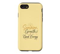 Motivational Sunflower Floral Self-Growth, Positive Mindset Case for iPhone SE (2020) / 7/8