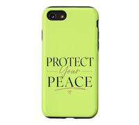 Motivational Sunflower Floral Self-Growth, Positive Mindset Case for iPhone SE (2020) / 7/8