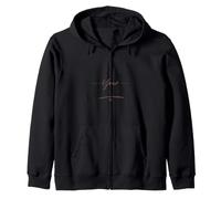 Motivational Sunflower Floral Self-Growth, Positive Mindset Zip Hoodie