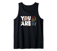 Motivational Teacher You are Smart Brave Strong Kind Loved Tank Top