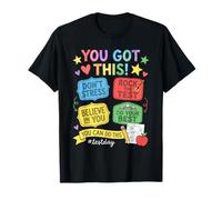 Motivational Test Educator Teaching Student School Test Day T-Shirt