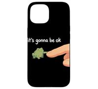 Motivational Tiny Frog It Is Gonna Be Ok Case for iPhone 15