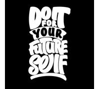 Motivational Typography Quotes Fine Carving Stickers 47.6x83.9cm Window Decals White