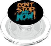 Motivational Vibe Progress Mindset Don't Stop Me Now PopSockets PopGrip for MagSafe
