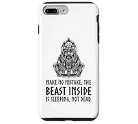 Motivational Viking Mythology - The Beast Inside - God Odin Case for iPhone 7 Plus/8 Plus