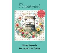 Motivational Word Search Book: Inspirational Puzzle with Easy/Medium to Read about Focus, Success, Determination and more| Puzzle gets harder as goes ... Gifts for free times, holidays and gifts