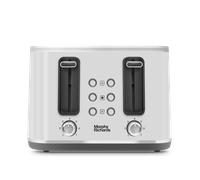 Morphy Richards Motive 4 Slice Toaster Chalk - 242802 Chrome