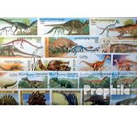 Motives 50 various Dinosaur stamps (Stamps for collectors) Amphibians/reptiles/dinosaurs