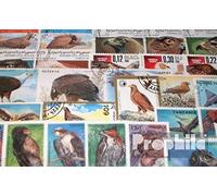 Motives 50 various raptors stamps (Stamps for collectors) Birds