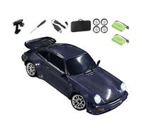MotiveTech 1:18 Scale Remote Control Vehicle with Lights And Suspension for Kids, Purple 2 powers unit