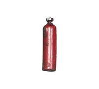 MotiveTech 1/64 Miniature Gas Cylinder Garage Tool Auto Shop Micro Landscape Display Prop Simulation Gas Tank Diorama Accessory, Red