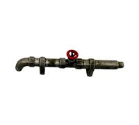 MotiveTech 1:64 Scale Water Pipe Model, Micro Water Pipe, Collection, DIY Project, Ornament, Miniature Accessories for Dollhouse Furniture, brown