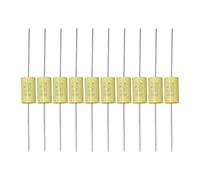 MotiveTech 10 Pieces Guitar Capacitors Tone Capacitors Electric Guitar Bass Parts PP Metal Accessories for Musicians DIY Repair Musical Equipment, 223J 0.8x7cm