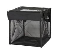 MotiveTech 125L Mesh Refuse Container Large Capacity Mesh Waste Container Breathable Foldable Trash Can Patio, Camping, Travel