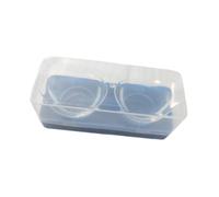 MotiveTech 2 Eye Wash Cups 8ml with Clear Container for Eye Cleaning, Blue Box
