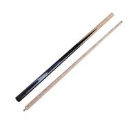 MotiveTech 2-Piece Wooden Pool Cue with Center Joint for Beginners, Length 145cm