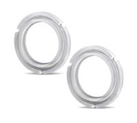 MotiveTech 2 Pieces Coffee Machine Sealing Gasket 51mm Leak-Resistant Silicone Gasket with Split Opening High Temperature Resistant Replacement Seal s
