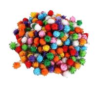 MotiveTech 240 Soft Pom Poms for Creative Crafts, Hobby Crafts, Home Decor And Christmas Decorations, Style B