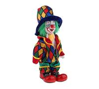 MotiveTech 25 Cm Clown Figure Made of Porcelain with Tears for The Home, Type2