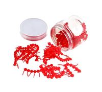 MotiveTech 250Pcs Dynamic Teasing Beads Feeders for Saltwater Freshwaters Wear Resistant Gifts, 6mm
