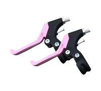 MotiveTech 2Pcs Smooth Braking Lever for Kids in Aluminum Alloy Design, Black and Pink