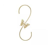 MotiveTech 2x Bird Feeder Hanging Plant Hanger Hook Extension Decorative Butterfly Shape Multifunctional Accessory Suitable for Gift