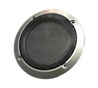 MotiveTech 3.5" Speaker Grill Cover Speaker Guard Replacement Part Professional Protector Metal Mesh for Shopping Mall Commercial Home, Silver