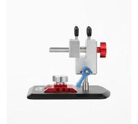 MotiveTech 360 Degree Tool Holder Low-Profile Base Rotary Clamp Stand Table Mount Rotary Tool Clamp for Workbench