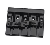 MotiveTech 4-string Bass Bridge, Fixed Bass Bridge, Replacement for Musical Instrument Accessories, Black
