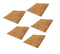 MotiveTech 5 Pack Nesting Pads for Chickens, Ideal for Nest Boxes, 30x30x1.2cm