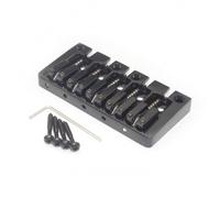 MotiveTech 5-Stringed Bass Bridge Recessed Mounting Holes Adjustable Bass Bridge Adjustment Wrench Musical Equipment, Black