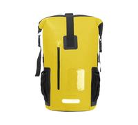 MotiveTech 55L Waterproof Backpack Dry Pack PVC 13x22.8inch for Cycling Commute, Yellow