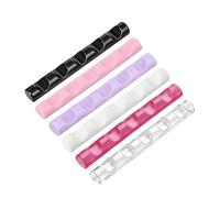 MotiveTech 6 Pieces Bar Pen Holders,Acrylic Nail Art Brush Stand Compact Sturdy Organizer for Nail Art Painting Pens Drawing Pens